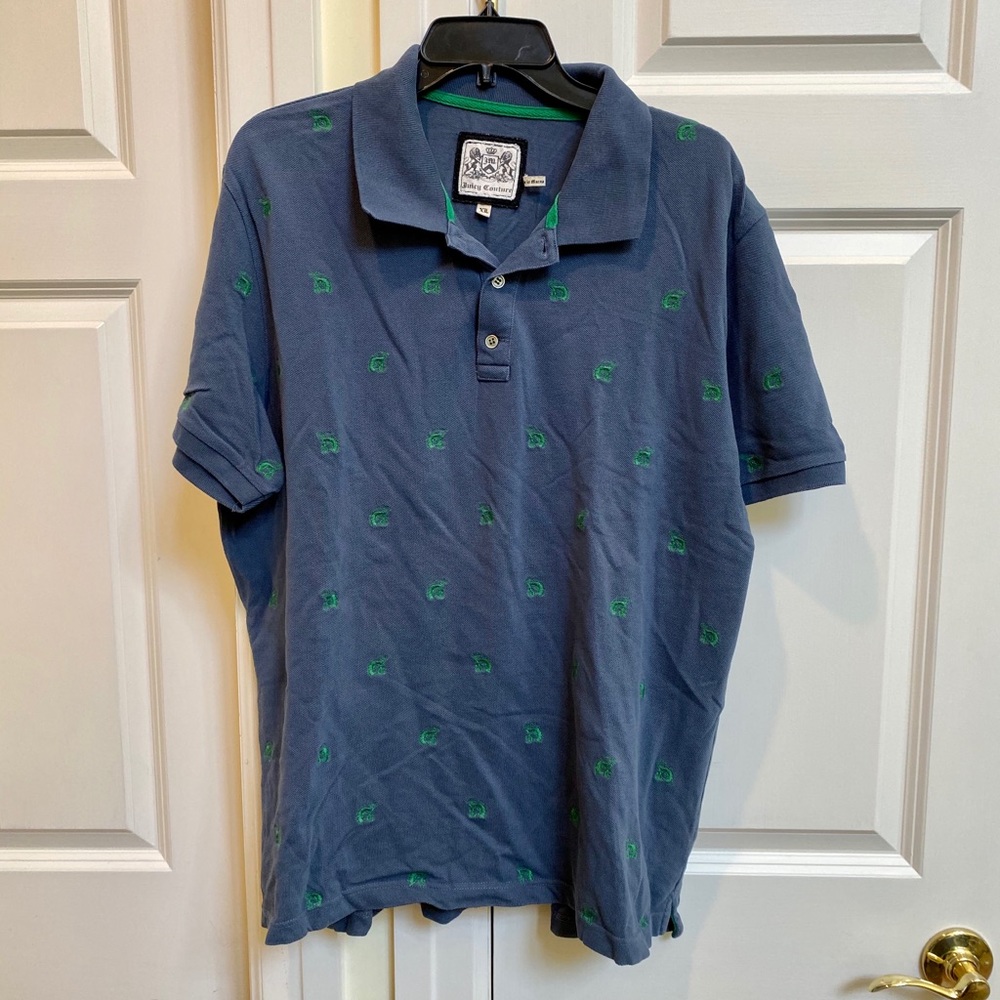 Juicy Couture Men’s Blue Polo